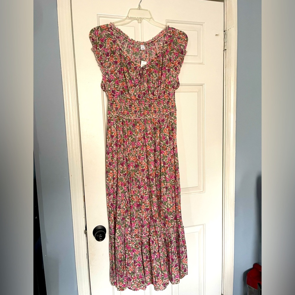 NWT Old Navy spring long dress size M